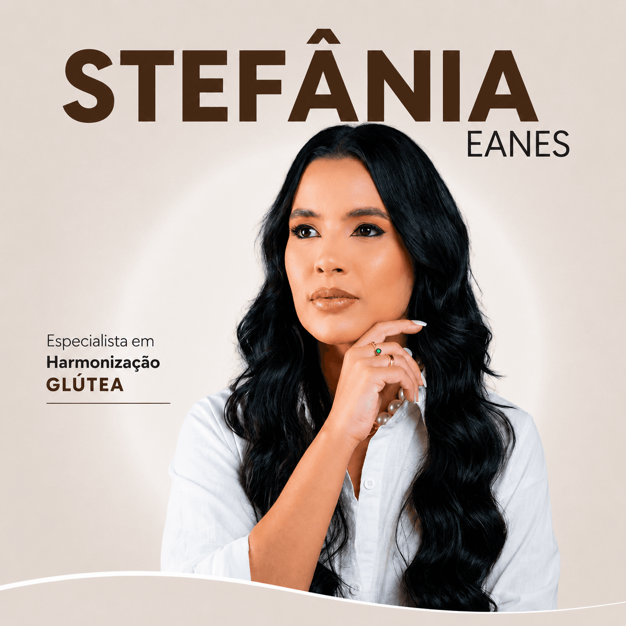 Dra. Stefânia Eanes — especialista em Harmonização Glútea (CRBM 13107)